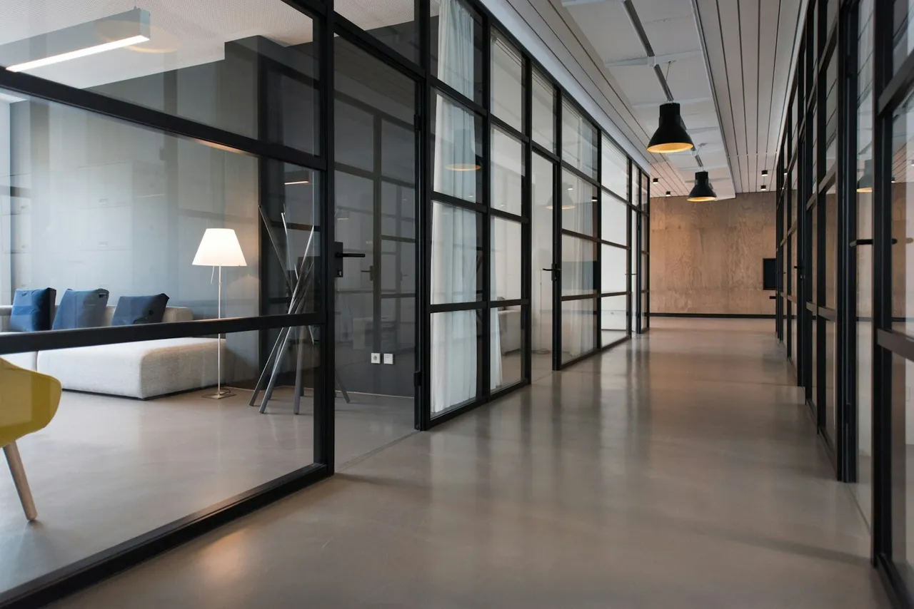Workshop space with writable walls and natural light